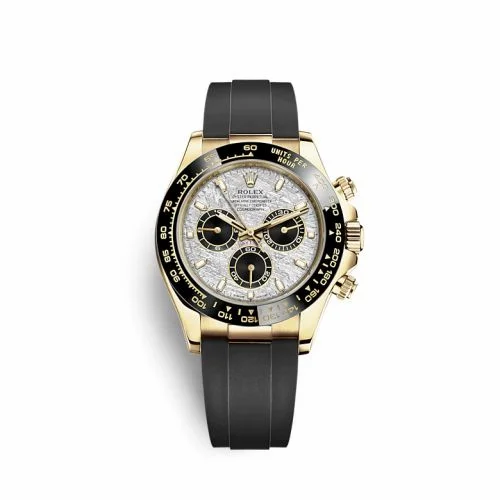 Rolex Cosmograph Daytona Yellow Gold / Cerachrom / Meteorite / Oysterflex 116518LN-0076 (m116518LN-0076)